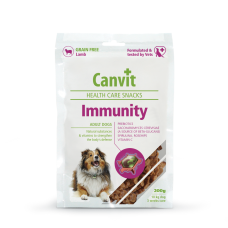 Canvit Immunity напіввологі ласощі з ягням для зміцнення імунітету собак 200 г