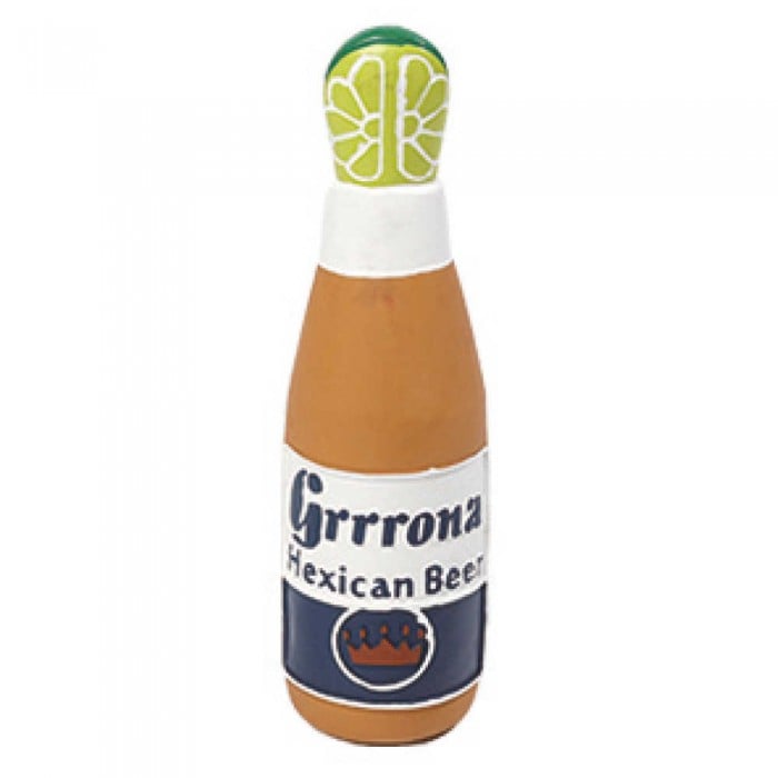 Croci Beer игрушка для собак "Бутылка пива" с пищалкой 18 см