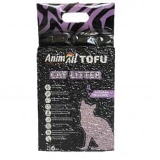 AnimAll Tofu Lavender соєвий наповнювач для котів з ароматом лаванди 6 л