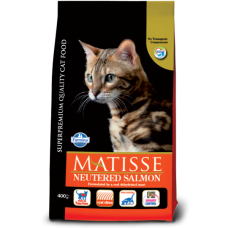 Farmina Matisse Neutered Salmon сухой корм для стерилизованных котов с лососем​ 0,4 кг