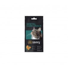 Savory Cat Dental Care Snack лакомство для здоровья зубов котов 60 г