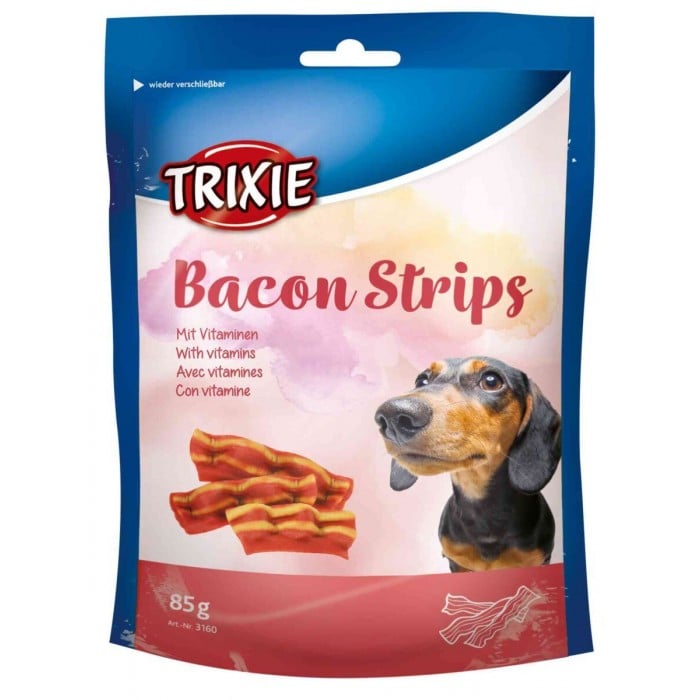 Trixie Bacon Strips ласощі для собак з беконом 85гр