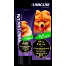 Unicum DUO фитопаста Мультивитамин+ЖКТ для собак и щенков 100г.