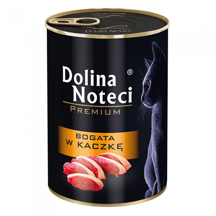 Dolina Noteci Premium влажный корм с уткой для кошек 400 г