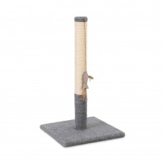 Природа ДО1 когтеточка столбик для кошек серая 36х36х67 см