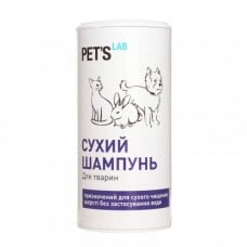 Collar Pet's Lab сухой шампунь для собак, котов и грызунов 180 г