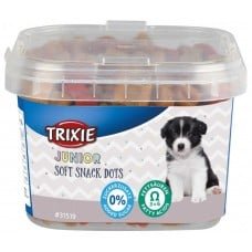 Trixie Junior Soft Snack витаминизированное лакомство для щенков с Омега-3, курицей и лососем 140гр