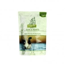 ISEGRIM Pouch Roots Duck & Hearts Утка с сердечками, овощами, льняным маслом и травами 410г