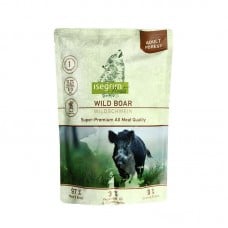 ISEGRIM Pouch Roots Wild Boar Monoprotein Кабан с пастернаком, льняным маслом и травами 410г