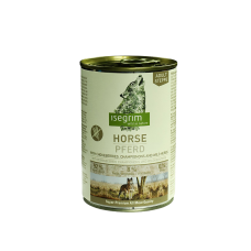 ISEGRIM Horse with Chokeberries, Champignons & Wild Herbs Конина с рябиной, грибами и травами 400г