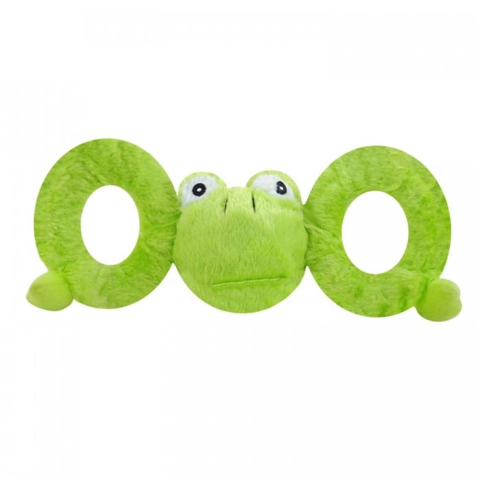 Jolly Pets TUG-A-MAL игрушка для собак жабка с пищалкой d 8-12 см / h 27-30 см