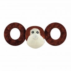 Jolly Pets TUG-A-MAL игрушка для собак обезьянка с пищалкой d 7-12 см / h 25 см