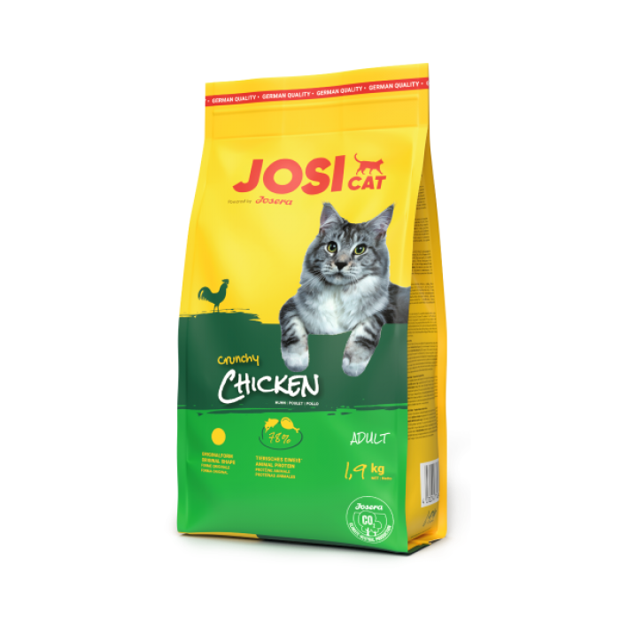 Josera JosiCat Crunchy Chicken сухой корм для котов с мясом птицы 1,9 кг
