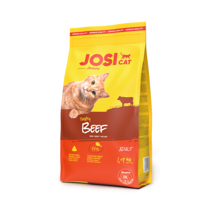 Josera JosiCat Tasty Beef сухой корм для котов с говядиной 1,9 кг