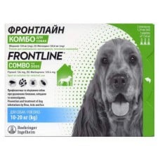 Frontline Combo (Фронтлайн Комбо) M краплі п\п для собак від 10 до 20кг.