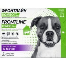 Frontline Combo (Фронтлайн Комбо) L краплі п\п для собак від 20 до 40кг.