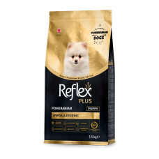 Reflex Plus Pomeranian Puppy сухой корм для щенков померанского шпица от 2 до 10 месяцев 1,5 кг
