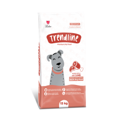 Trendline (Трендлайн) Полноценный и сбалансированный сухой корм для собак с ягненком и рисом 15кг.