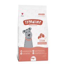 Trendline (Трендлайн) Полноценный и сбалансированный сухой корм для собак с ягненком и рисом