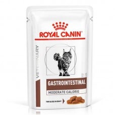 ROYAL CANIN GASTRO-INTESTINAL MODERATE CALORIE CAT влажный корм для кошек 85г