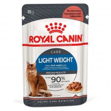 ROYAL CANIN LIGHT WEIGHT CARE влажный корм для взрослых кошек кусочки в соусе 85г*12шт