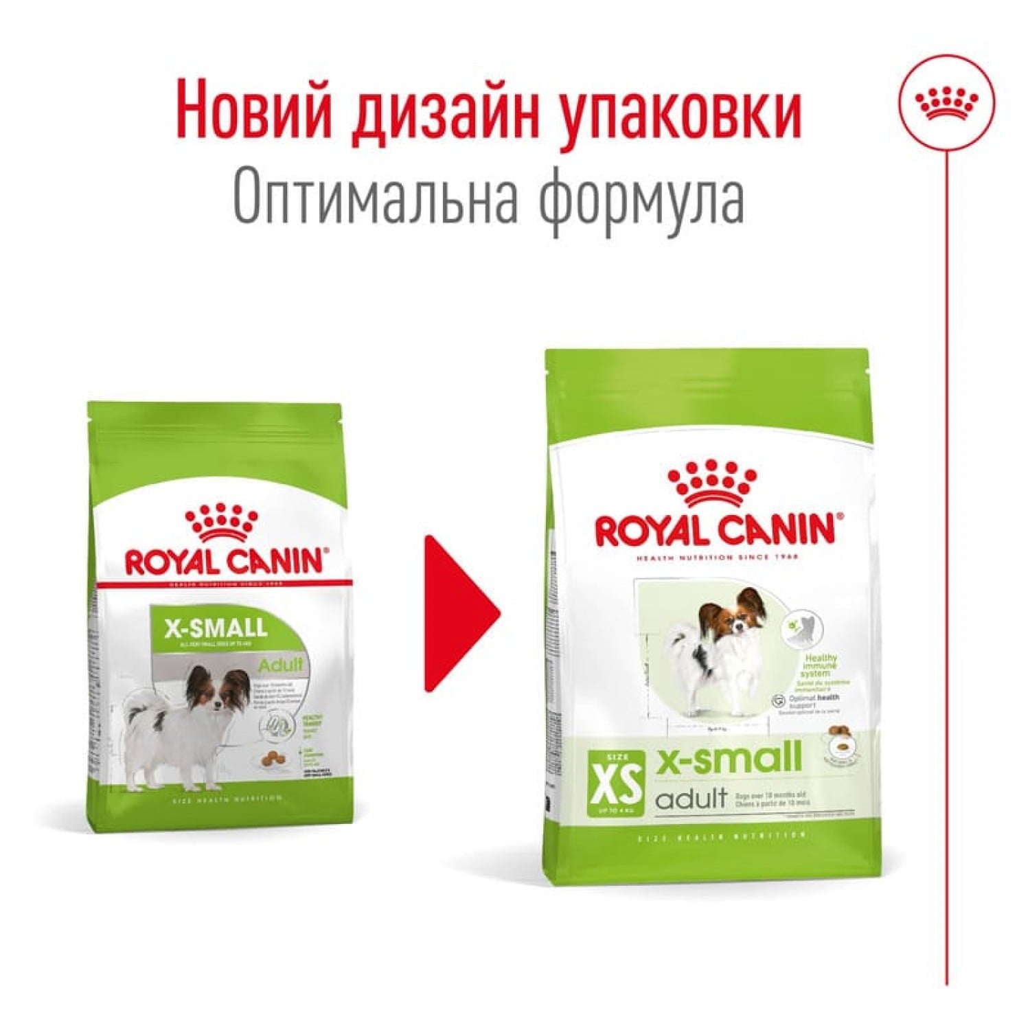 ROYAL CANIN XSMALL ADULT сухой корм для собак миниатюрных размеров