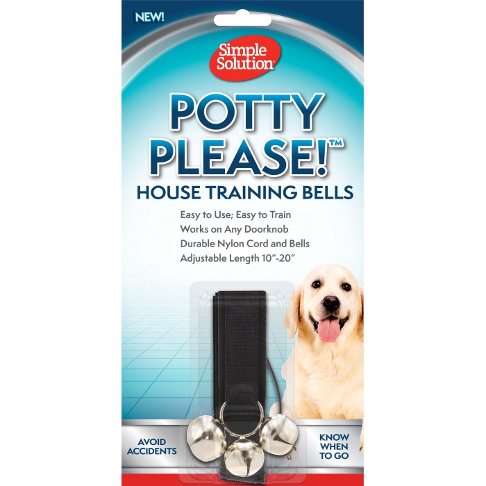 Simple Solution Potty Please колокольчики для приучения собак к туалету.