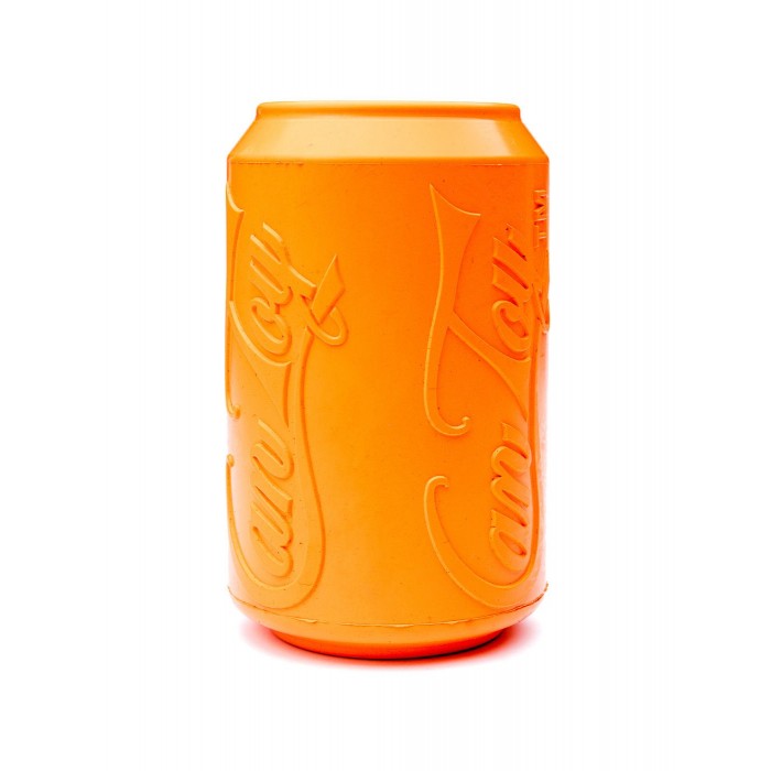 Игрушка SodaPup Can Toy – Orange (Кен Той Орандж) «Банка», оранжевая XL