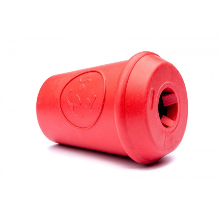 Игрушка SodaPup Coffee Cup Treat Dispenser – Red (Кофи Кап Трит Диспенсер Ред) «Чашка кофе», красная M