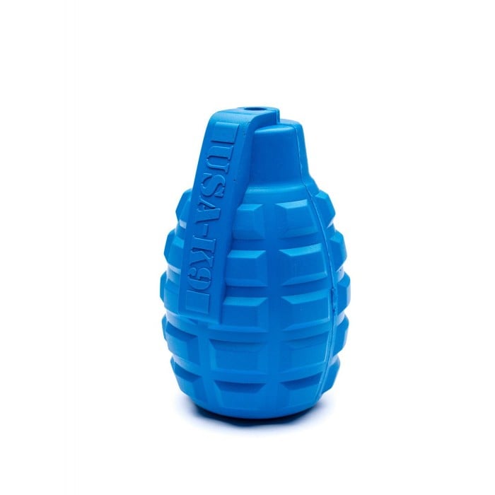 Игрушка SodaPup Grenade – Blue (Гринад Блу) «Граната», синяя M
