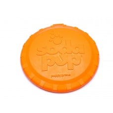 Игрушка SodaPup Bottle Top Flyer – Orange (Ботл Топ Флаер Орандж) «Фрисби», оранжевая S