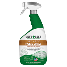 VET`S BEST Natural Flea & Tick Home Spray спрей від бліх, кліщів та москітів 945 мл