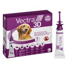 VECTRA 3D (Вектра 3D) краплі на холку для собак від 25 до 40 кг