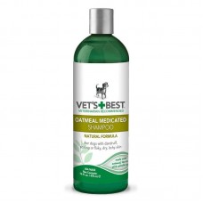 VET`S BEST Oatmeal Med Shampoo терапевтический шампунь для собак 470 мл