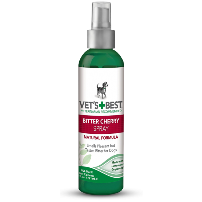 VET`S BEST Bitter Cherry Spray спрей-антигризин для собак 221 мл