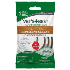 VET'S BEST Flea&Tick Repellent Dog Collar нашийник від бліх та кліщів для собак 60 см