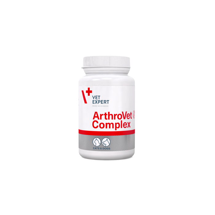 Vet Expert ArthroVet Complex пищевая добавка для профилактики проблем с суставами и хрящами у кошек и собак 60 таб.