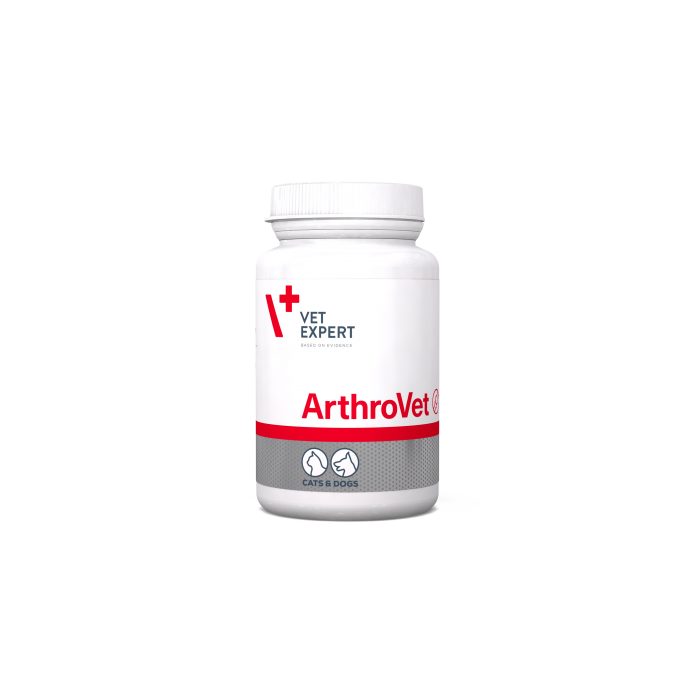 Vet Expert ArthroVet пищевая добавка для кошек и собак с нарушениями функции хрящей и суставов 90 таб.