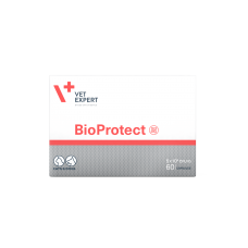 Vet Expert BioProtect пищевая добавка для кошек и собак с нарушением баланса микрофлоры желудочно-кишечного тракта 60 капс.