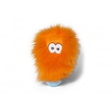 Iграшка-пищалка для собак Роузбуд пухнастий Оранжева