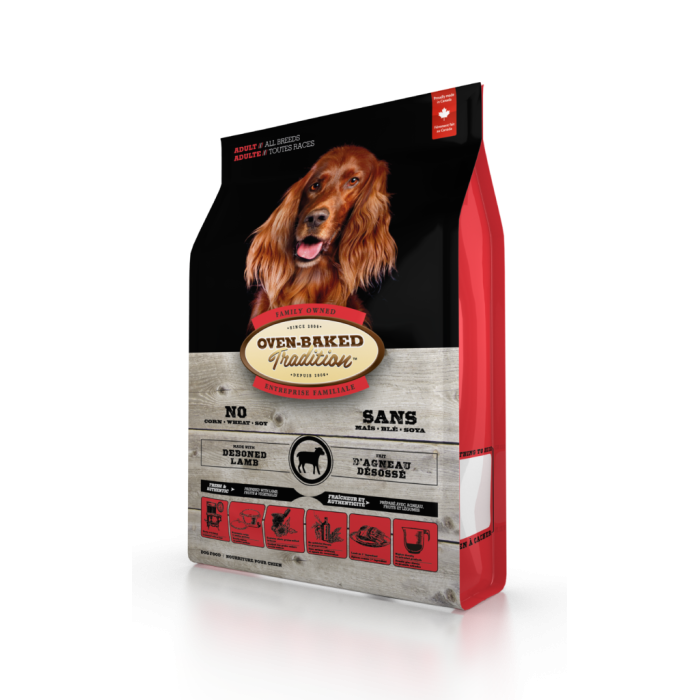 Oven-Baked Tradition повністю збалансований сухий корм для собак зі свіжого м’яса ягня 2,27кг