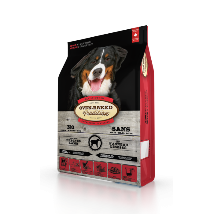 Oven-Baked Tradition сухой корм для собак больших пород со свежего мяса ягненка 11.34 кг