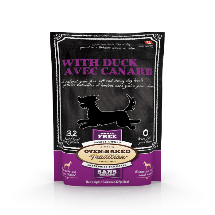 Oven-Baked Tradition беззернові ласощі для собак з качкою