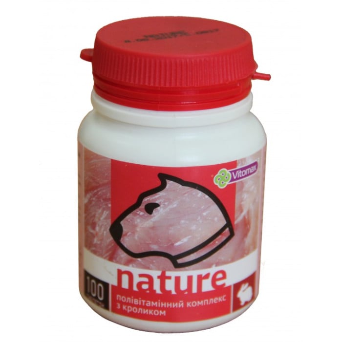 Vitomax Nature Полівітамінний комплекс зі смаком кролика для собак 100т./100г.