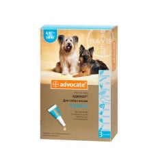 Bayer Advocate 4-10 кг. (Адвокат) краплі п\п для собак 1мл.