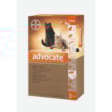 Bayer Advocat до 4кг. (Адвокат) капли п\п для котов 0.4мл.