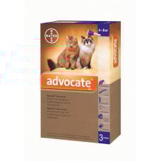 Bayer Advocat 4-8кг. (Адвокат) капли п\п для котов 0.8мл.