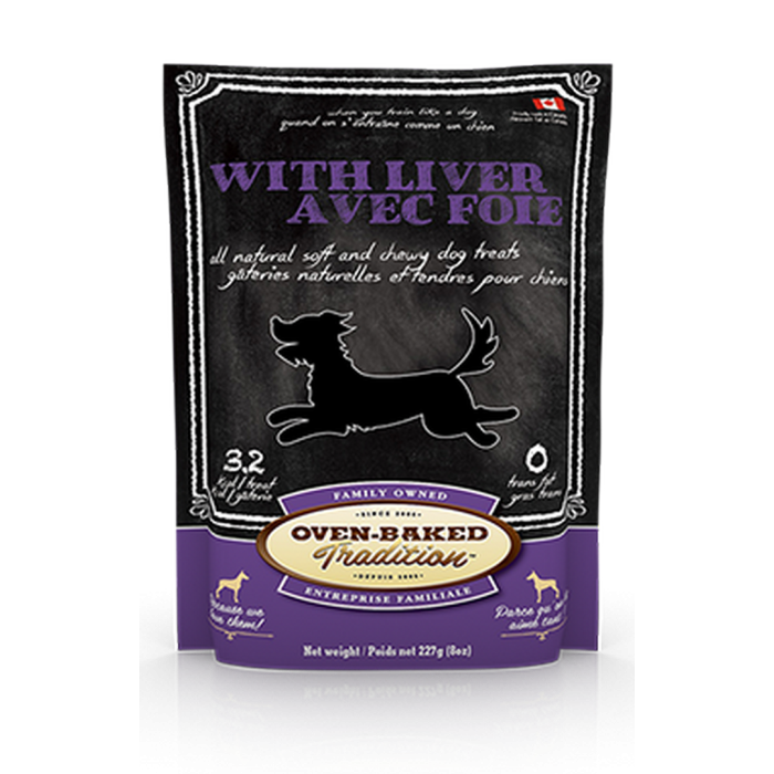 Oven-Baked Tradition лакомства для собак с печенью 227г.