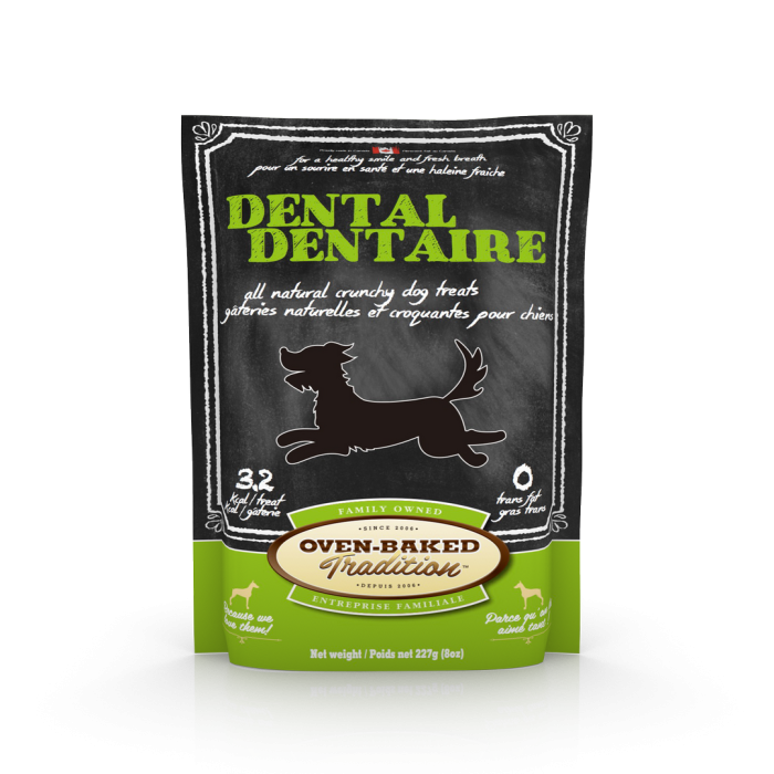Oven-Baked Tradition лакомства для собак для защиты зубов 284г.