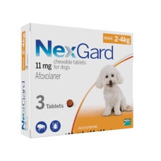 NexGard (НексГард) S таблетки п\п для собак від 2 до 4кг.